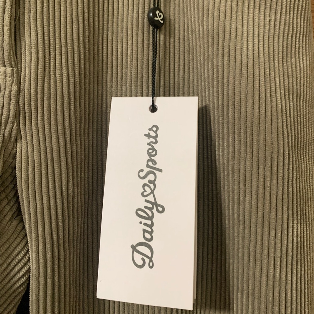 Daily Sports Olive Corduroy Pants - Picture 4 of 9